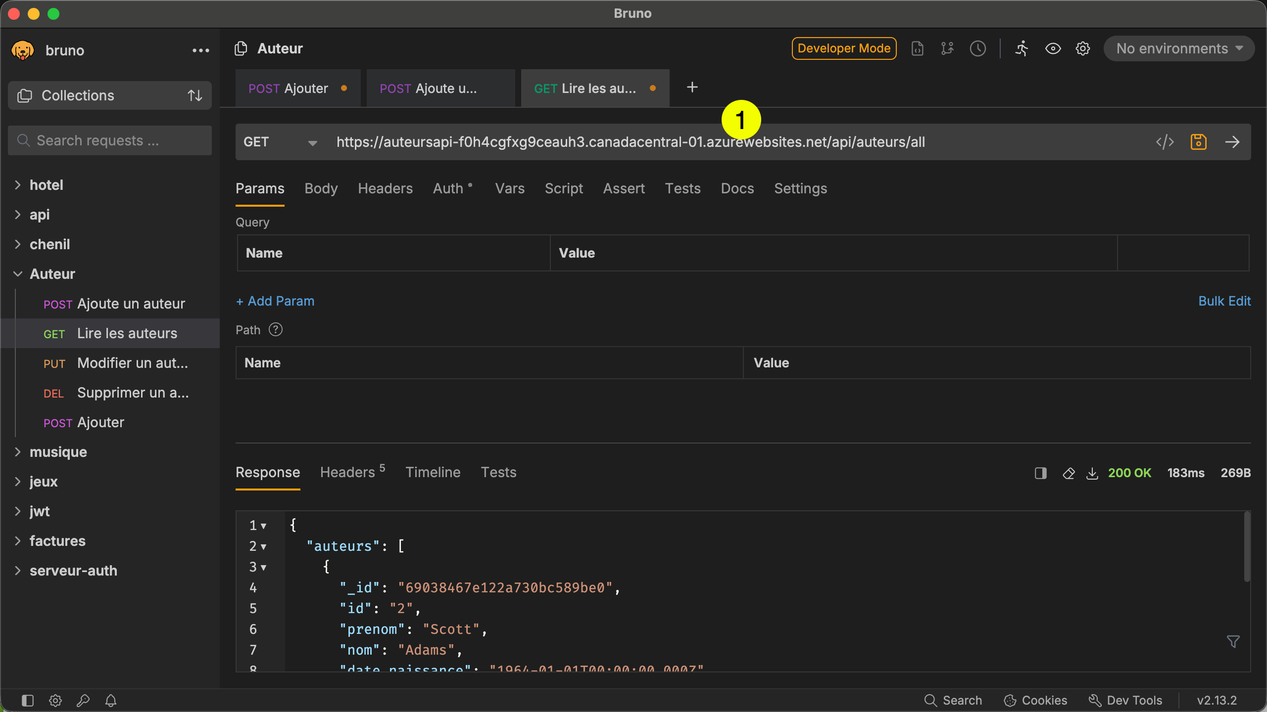 Azure App Service - Bruno