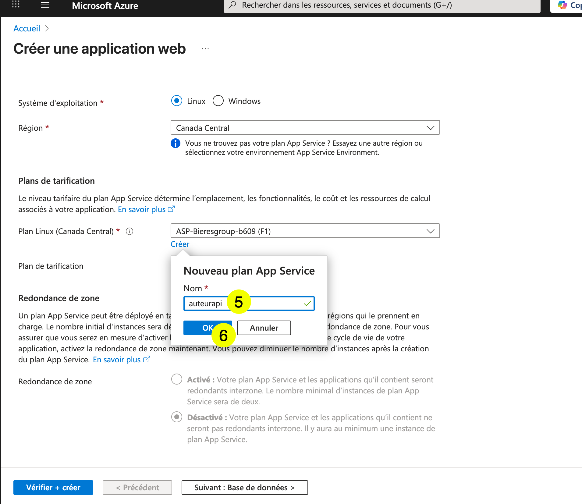 Azure App Service - Formulaire 3