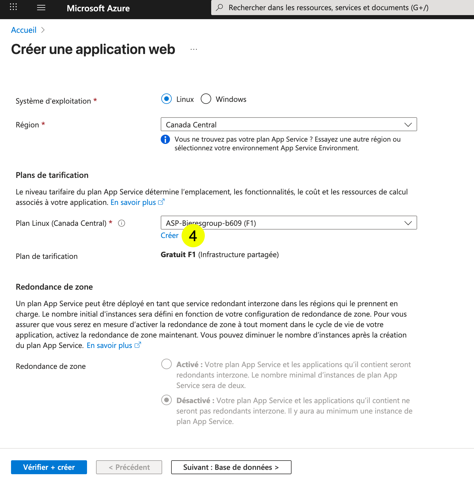 Azure App Service - Formulaire 2