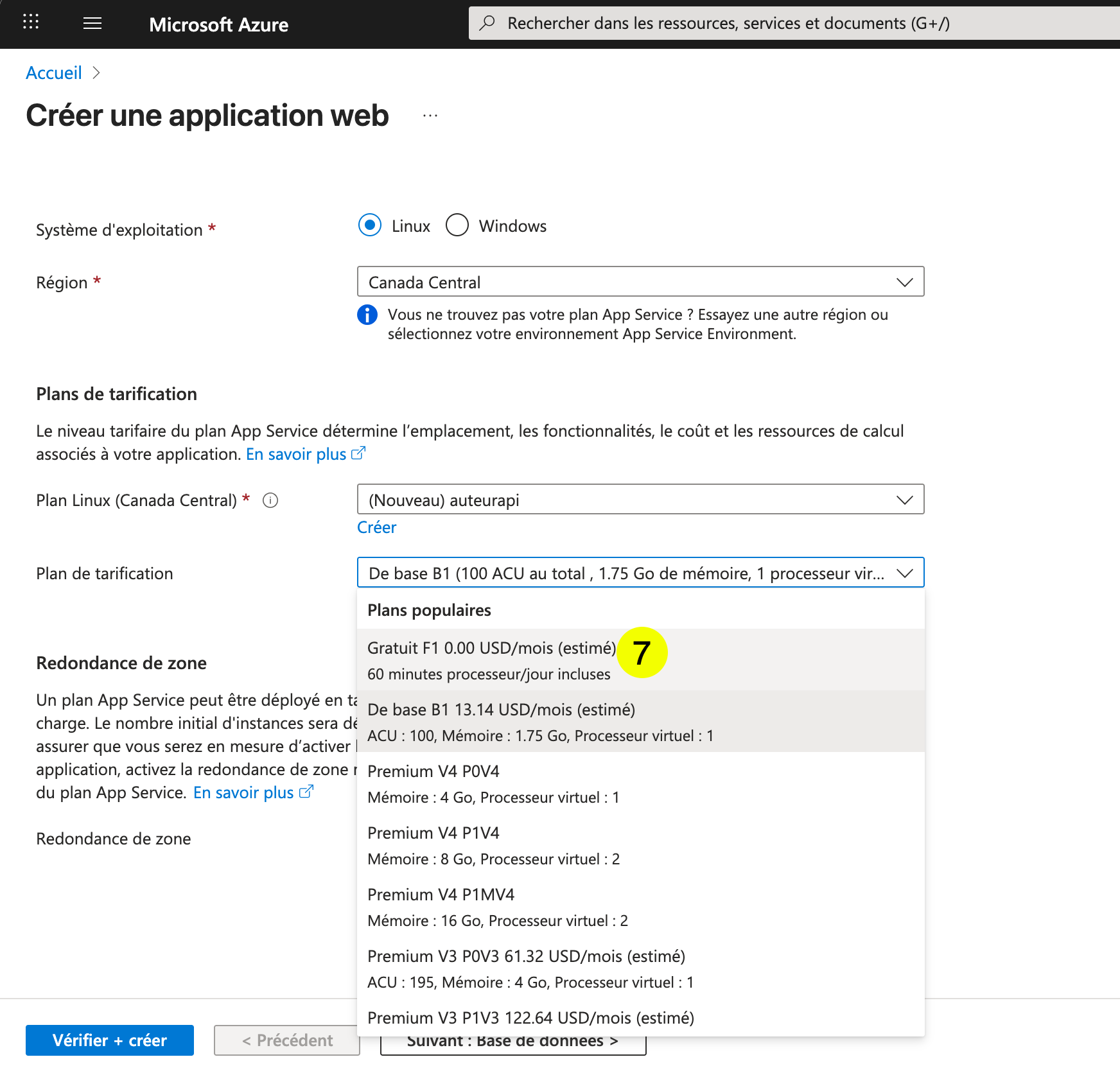 Azure App Service - Formulaire 4