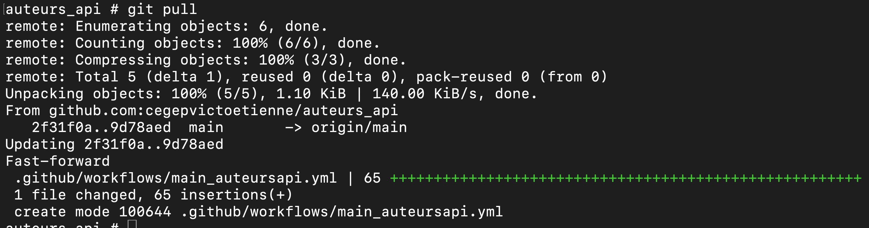 Azure App Service - Git Pull