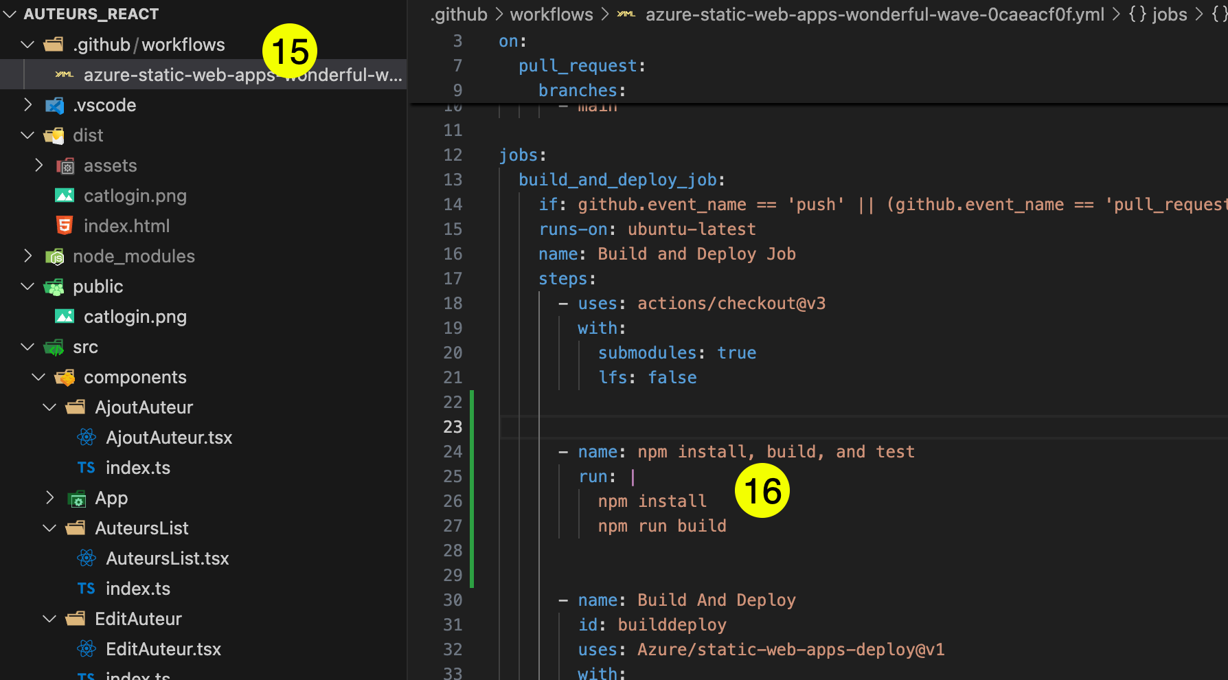Azure App Service - workflow