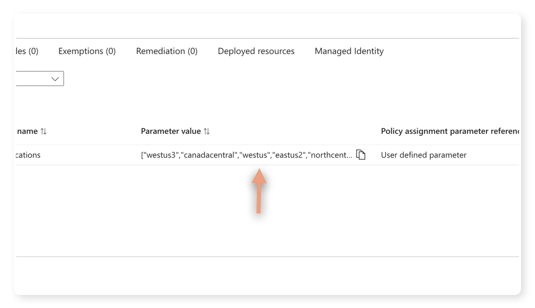 Étape 6 : Voir les régions disponibles